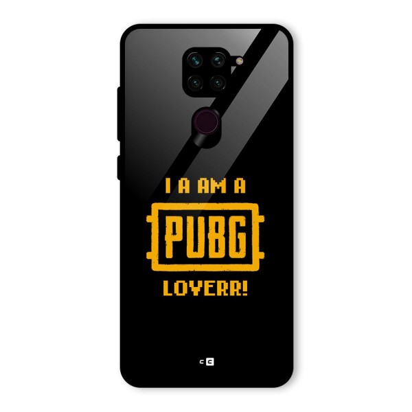 PUBG Lover Glass Back Case for Redmi Note 9