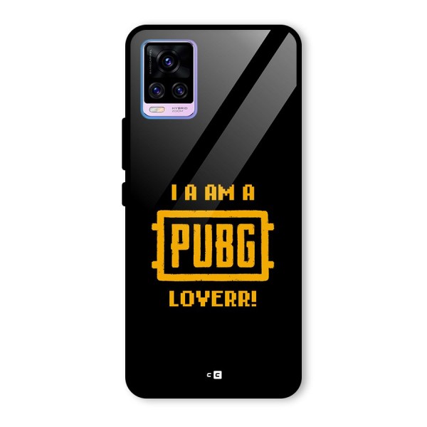 PUBG Lover Glass Back Case for Vivo V20 Pro