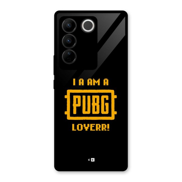 PUBG Lover Glass Back Case for Vivo V27 Pro