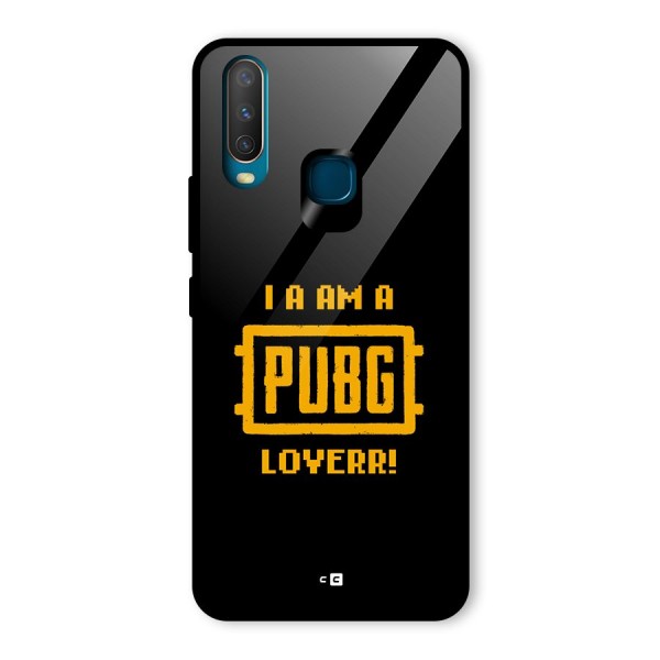 PUBG Lover Glass Back Case for Vivo Y12