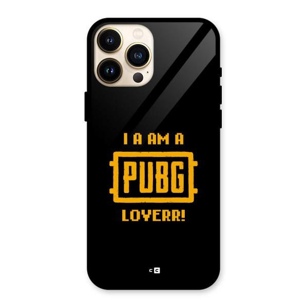 PUBG Lover Glass Back Case for iPhone 13 Pro Max