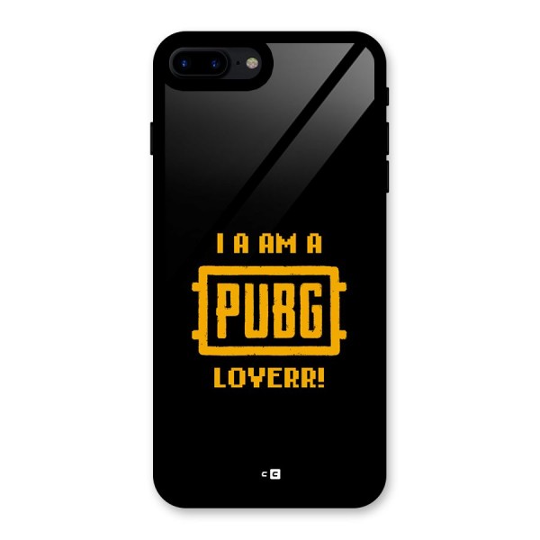 PUBG Lover Glass Back Case for iPhone 7 Plus