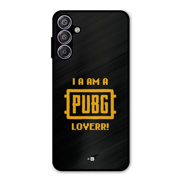 PUBG Lover Metal Back Case for Galaxy F15