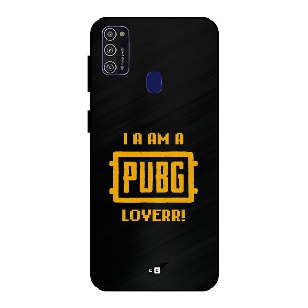 PUBG Lover Metal Back Case for Galaxy M21