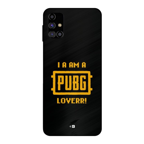 PUBG Lover Metal Back Case for Galaxy M31s