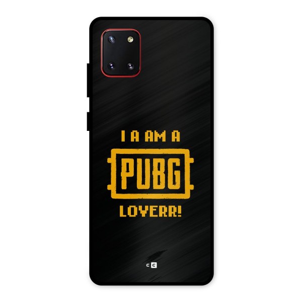 PUBG Lover Metal Back Case for Galaxy Note 10 Lite