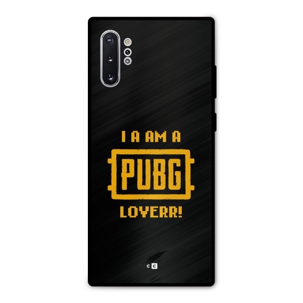 PUBG Lover Metal Back Case for Galaxy Note 10 Plus