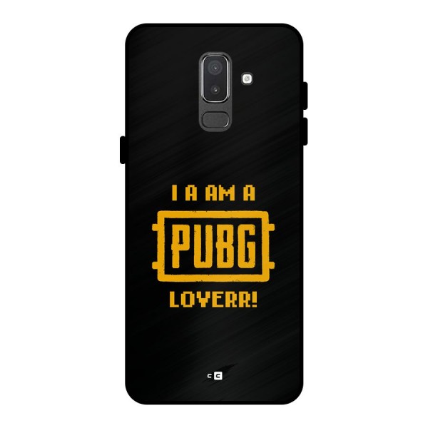 PUBG Lover Metal Back Case for Galaxy On8 (2018)