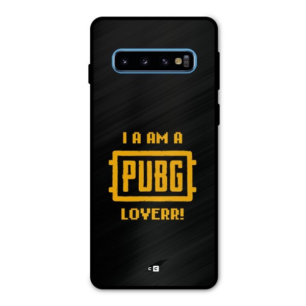 PUBG Lover Metal Back Case for Galaxy S10