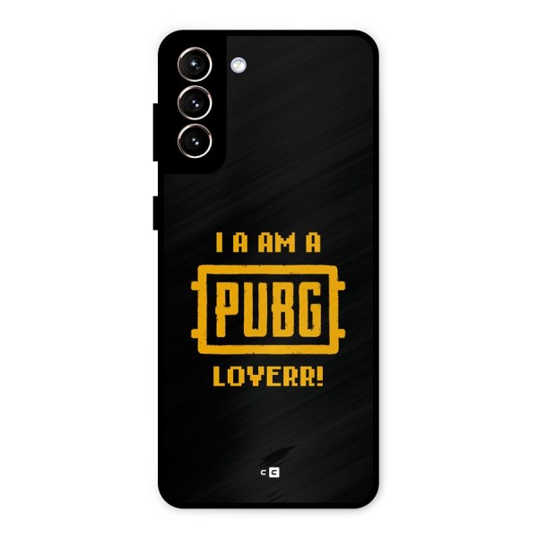 PUBG Lover Metal Back Case for Galaxy S21 Plus