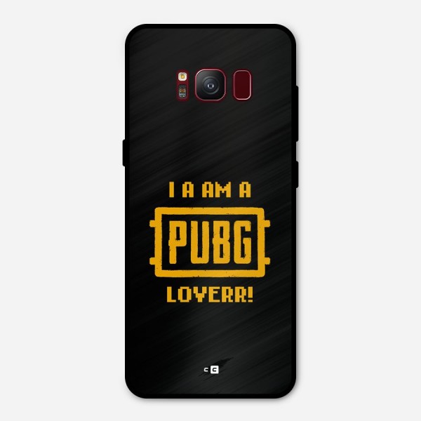 PUBG Lover Metal Back Case for Galaxy S8