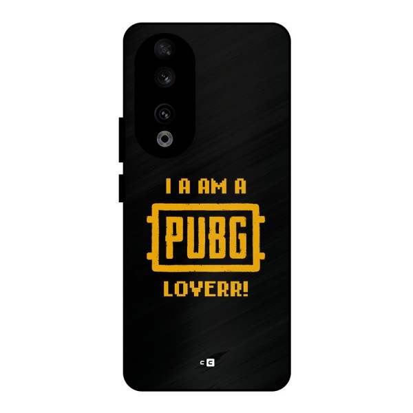 PUBG Lover Metal Back Case for Honor 90