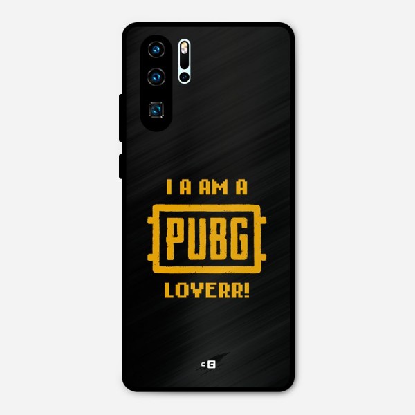 PUBG Lover Metal Back Case for Huawei P30 Pro