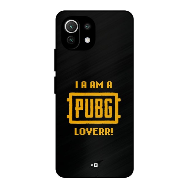 PUBG Lover Metal Back Case for Mi 11 Lite