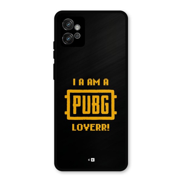 PUBG Lover Metal Back Case for Moto G32