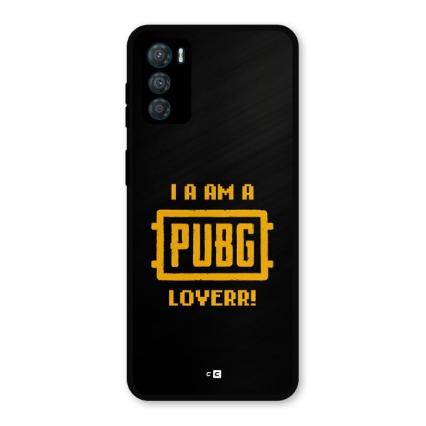 PUBG Lover Metal Back Case for Moto G42