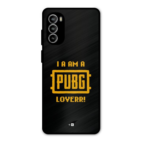 PUBG Lover Metal Back Case for Moto G52