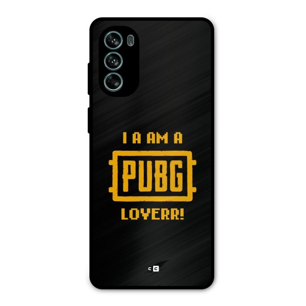 PUBG Lover Metal Back Case for Moto G62