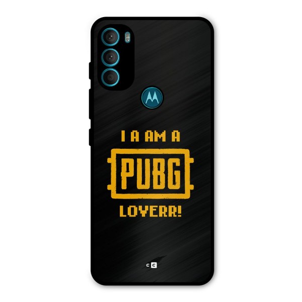 PUBG Lover Metal Back Case for Moto G71 5G