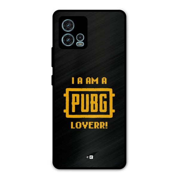 PUBG Lover Metal Back Case for Moto G72