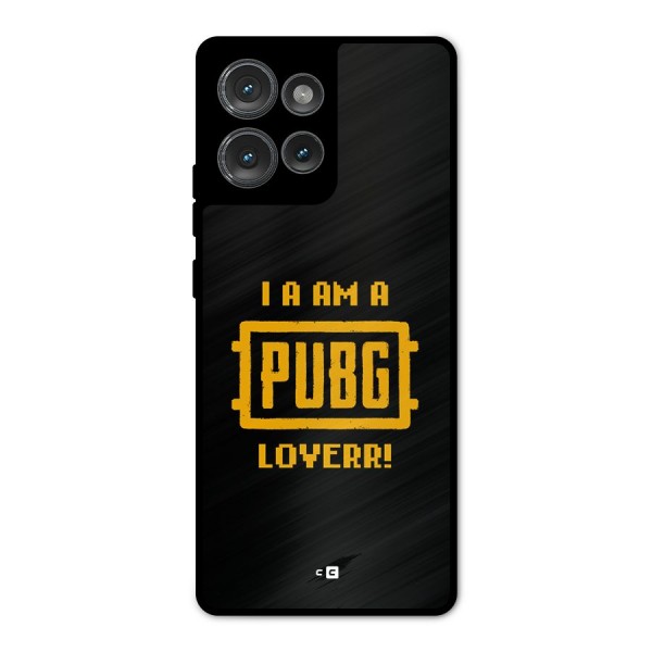 PUBG Lover Metal Back Case for Motorola Edge 50