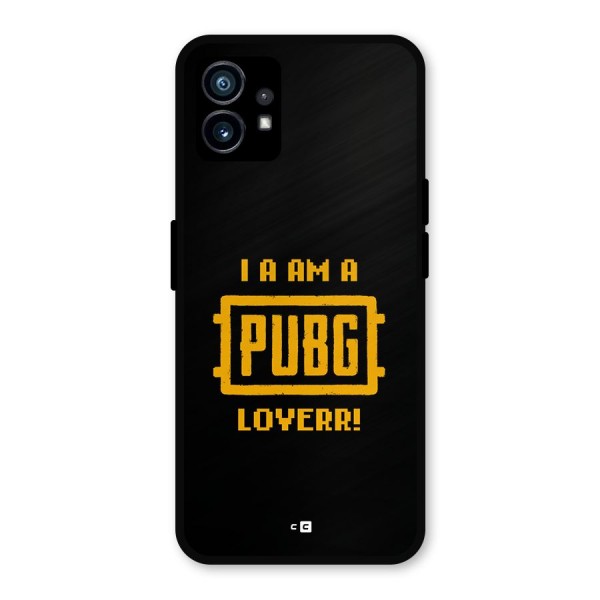 PUBG Lover Metal Back Case for Nothing Phone 1