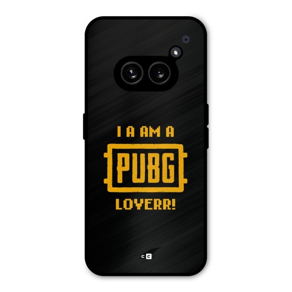 PUBG Lover Metal Back Case for Nothing Phone 2a Plus