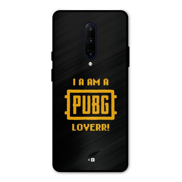 PUBG Lover Metal Back Case for OnePlus 7 Pro