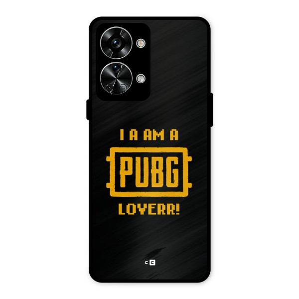 PUBG Lover Metal Back Case for OnePlus Nord 2T