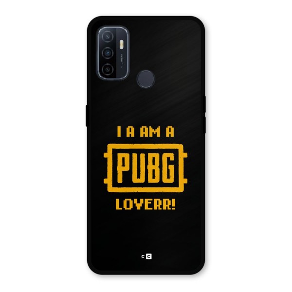 PUBG Lover Metal Back Case for Oppo A53