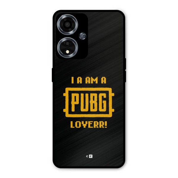 PUBG Lover Metal Back Case for Oppo A59