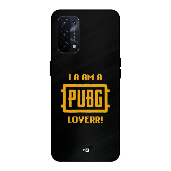 PUBG Lover Metal Back Case for Oppo A74 5G