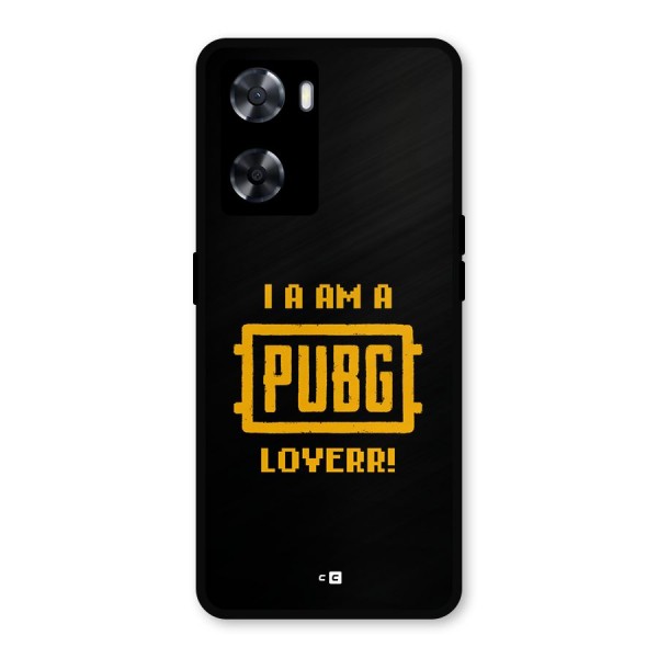 PUBG Lover Metal Back Case for Oppo A77