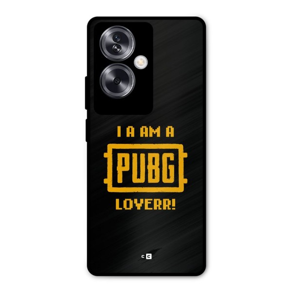 PUBG Lover Metal Back Case for Oppo A79 5G