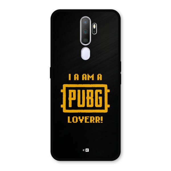 PUBG Lover Metal Back Case for Oppo A9 (2020)