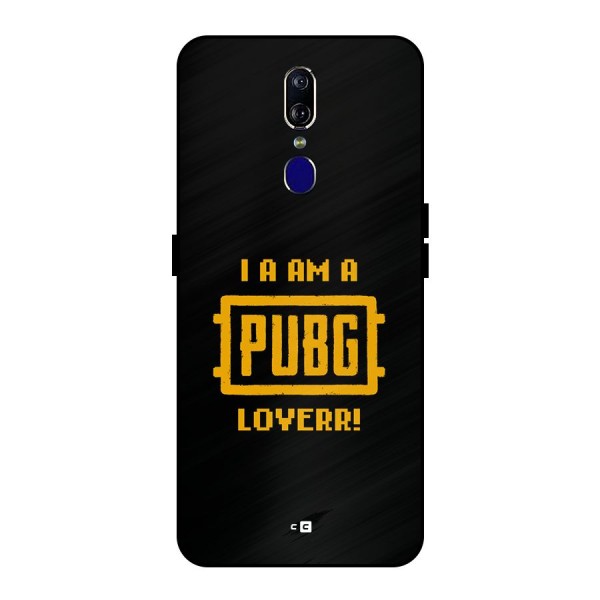 PUBG Lover Metal Back Case for Oppo F11