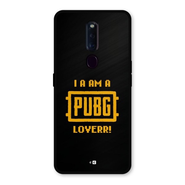 PUBG Lover Metal Back Case for Oppo F11 Pro