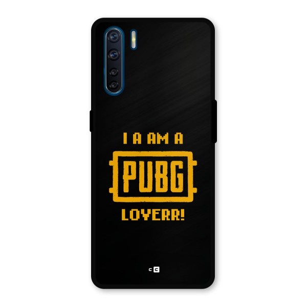 PUBG Lover Metal Back Case for Oppo F15