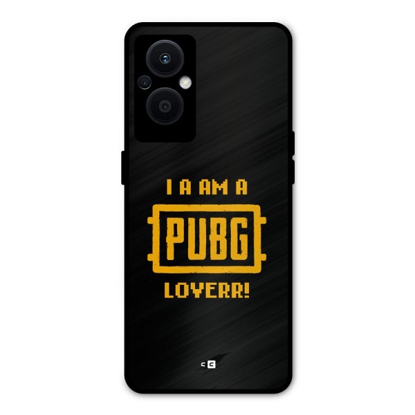 PUBG Lover Metal Back Case for Oppo F21s Pro 5G