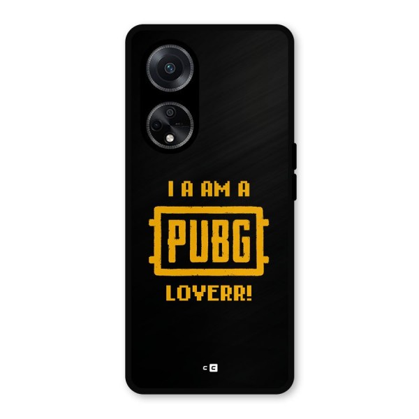 PUBG Lover Metal Back Case for Oppo F23