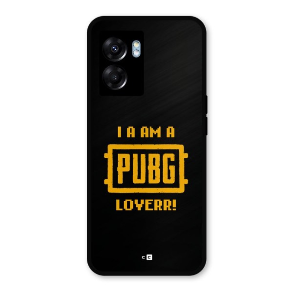 PUBG Lover Metal Back Case for Oppo K10 (5G)