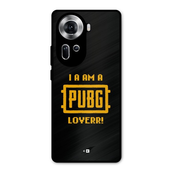 PUBG Lover Metal Back Case for Oppo Reno11 5G