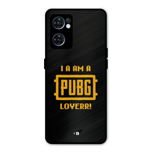 PUBG Lover Metal Back Case for Oppo Reno7 5G