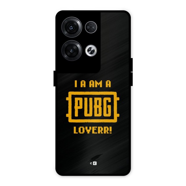 PUBG Lover Metal Back Case for Oppo Reno8 Pro 5G