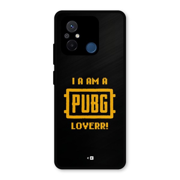 PUBG Lover Metal Back Case for Poco C55