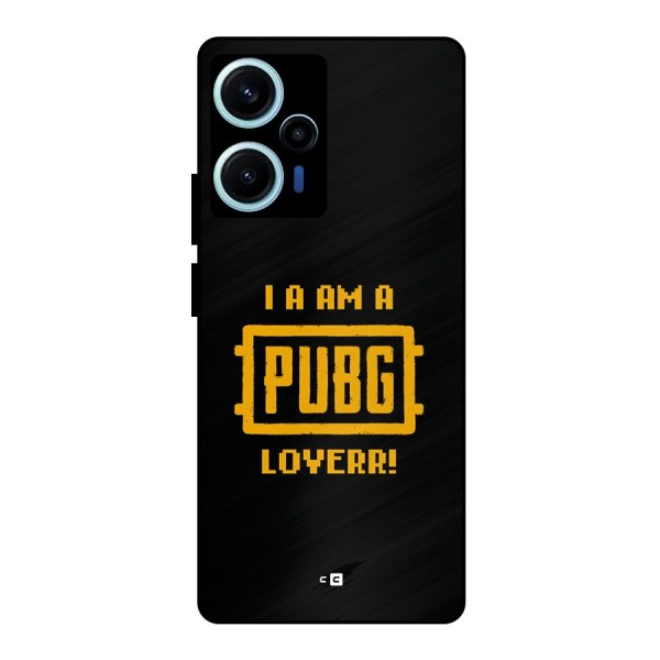 PUBG Lover Metal Back Case for Poco F5