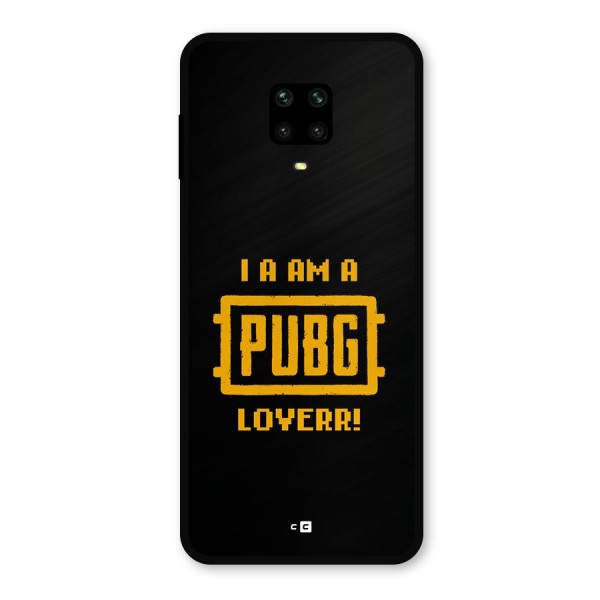 PUBG Lover Metal Back Case for Poco M2