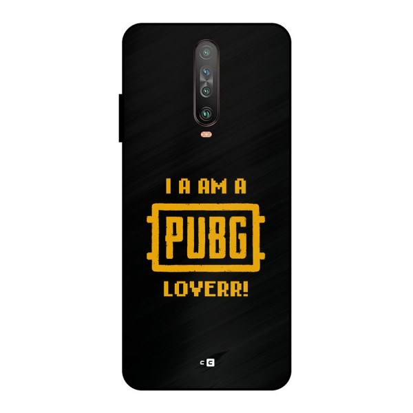 PUBG Lover Metal Back Case for Poco X2