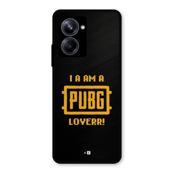 PUBG Lover Metal Back Case for Realme 10 Pro