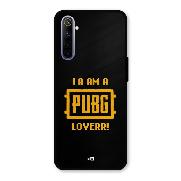 PUBG Lover Metal Back Case for Realme 6